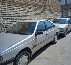 پژو 405 دوگانه کارخانه تمام رنگ جلو سالم عقب ترافیکی