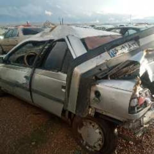 پژو 405تصادفی