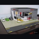 ماکت پارکینگ و اتو گالری