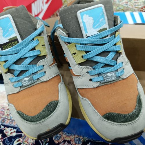 کتونی آدیداس zx نشنال پارک قهوه ای