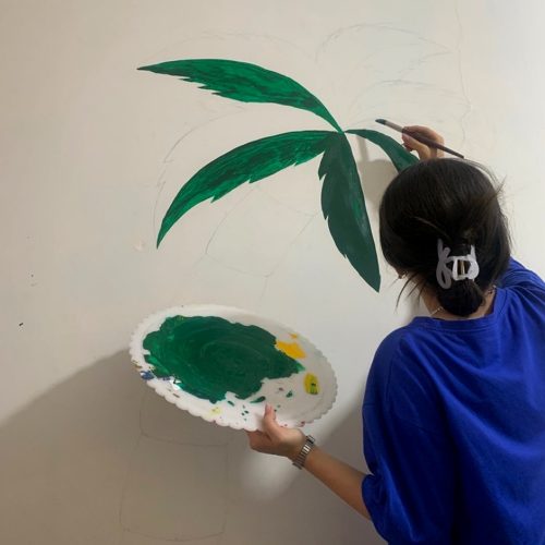 نقاشی و رنگ آمیزی دیواری