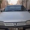 پژو 405 نقره ای دوگانه فابریک کارخانه مدل 86