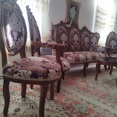 مبلمان سلطنتی و ناهار خوری