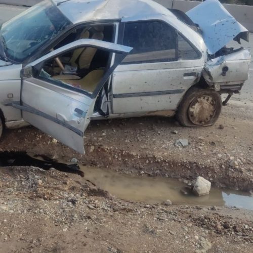 پژو 405تصادفی