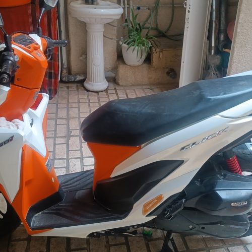 کلیک 150درحد مدل99کارکرد19واقعی سفید نارنجی بیمه7ماه