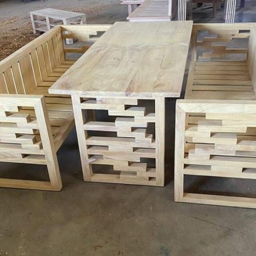 میز و صندلی آلاچیق