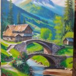 تابلو نقاشی دست ساز