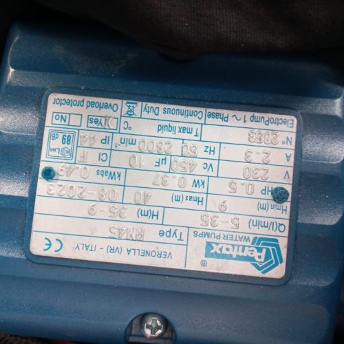 پمپ محیطی وطبقات پنتاکس ایتالیانو