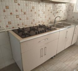هود، گاز، سینک، کابینت