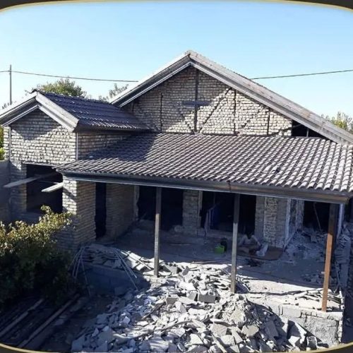 سبک سازی و سقف شیبدار