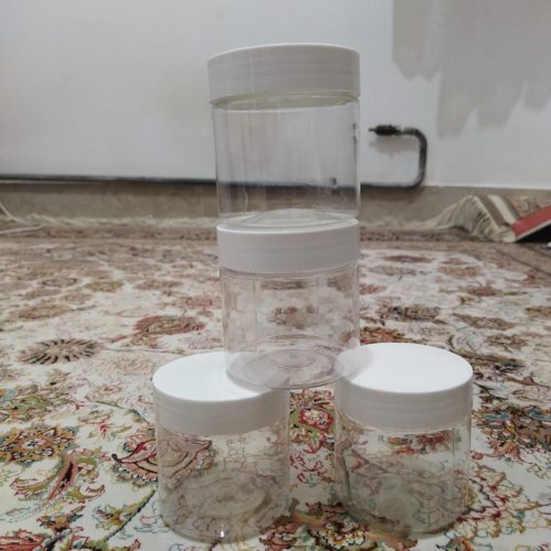 بطری شفاف پلاستیکی