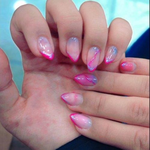 کاشت ناخن و ژلیش ناخن
