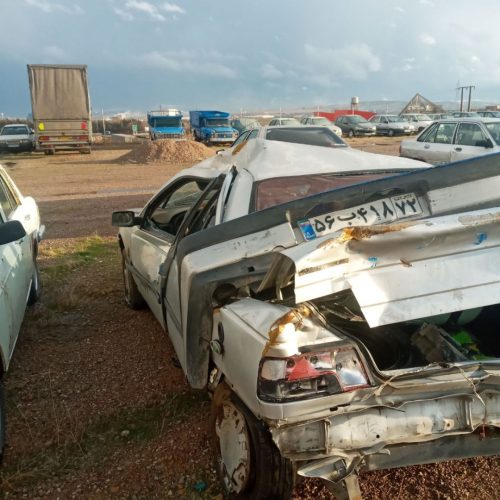 پژو 405تصادفی