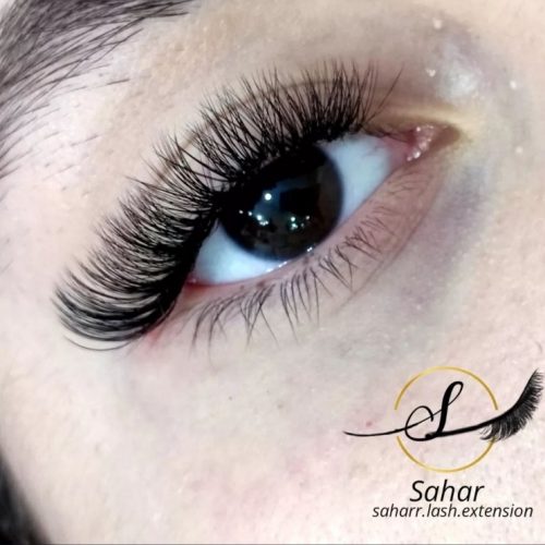 مدل اکستنشن مژه