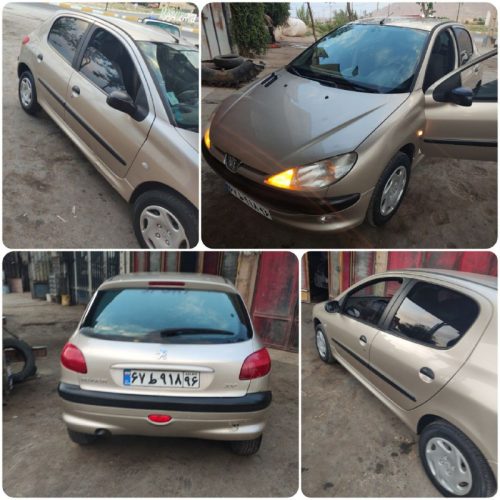 206 مدل 83 بدون رنگ