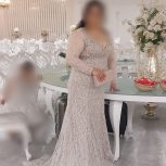 پیراهن مجلسی مجلل مزون دوز