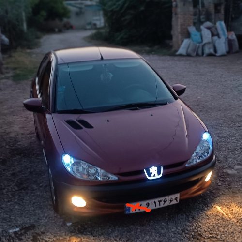 پژو 206تیپ2 مدل 1389