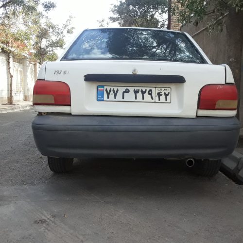 فروش پراید سفید مدل 82