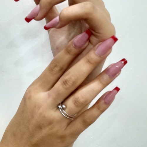 کاشت ناخون/لمینت/ژلیش🩷