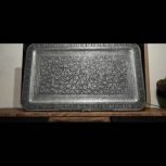 توافقی سینی قدیمی تمام مس قلم دست‌ساز