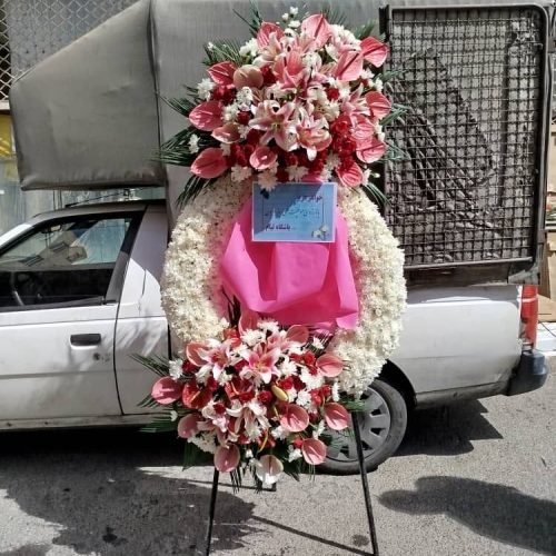 تاج گل ترحیم تبریک افتتاحیه