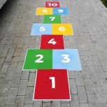 نقاشی .حیاط پویا . ط را احی و دیوار نگاری مدارس ‌