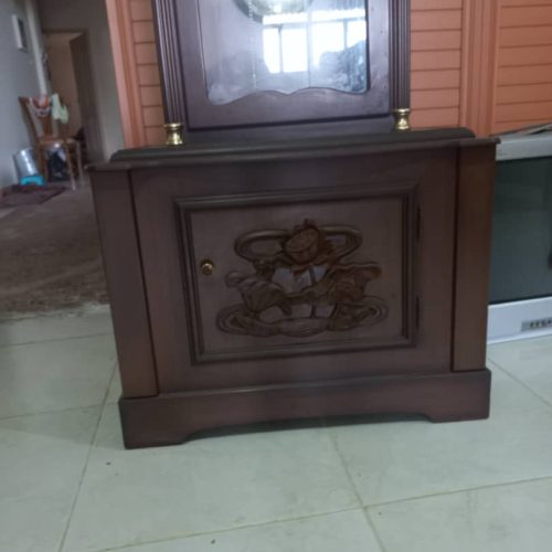 ساعت چوبی چوب گردو