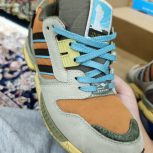 کتونی آدیداس zx نشنال پارک قهوه ای