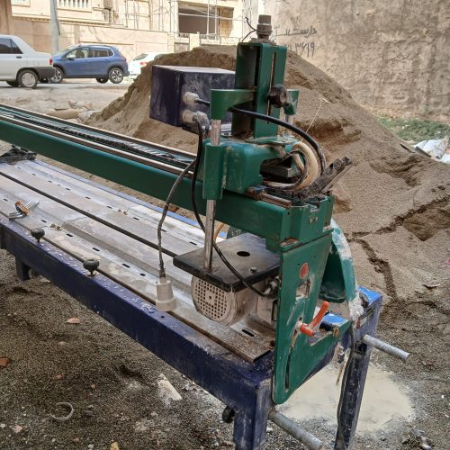 دستگاه سنگبری  طول 2 متر  برش دارای فارسی بر  موتور ایتالیایی