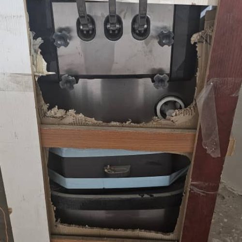 دستگاه بستنی ساز خارجی سه شیر نو