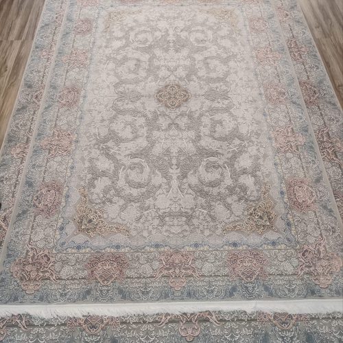 فرش 6متر 1200 شانه آکرلیک سیلور نقره ای
