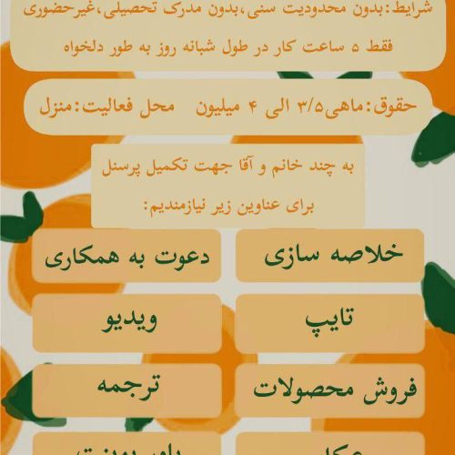 تایپیست  در حد معمولی