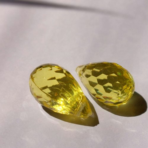 مهره کریستال شیشه ای