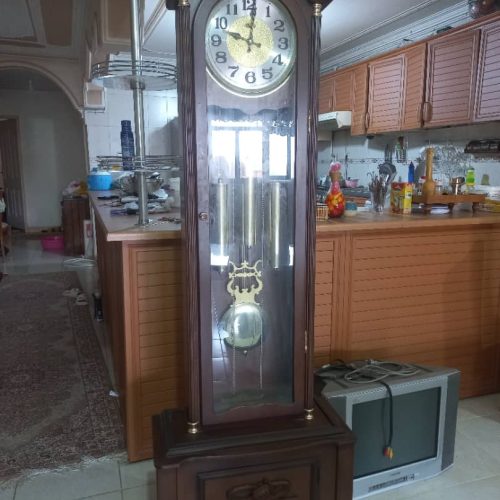 ساعت چوبی چوب گردو