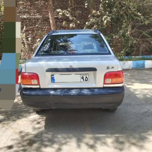 پراید سفید مدل 87
