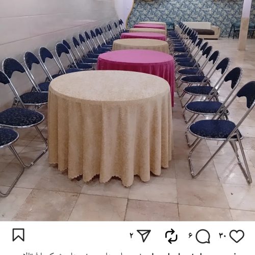 اجاره باغ تالار پانیسا ظرفیت 250نفر طبقه اول و 250 نفرطبقه دوم ، شامل دو طبقه زنانه و مردانه برای عروسی ، عقد و تولد… هنگام تماس گرفتن با این شماره تماس بگیرید 09193909626