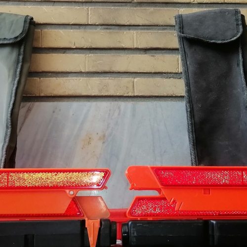 1جفت زنجیر چرخ پژو سایز 14 +2عدد چراغ مثلث خطر