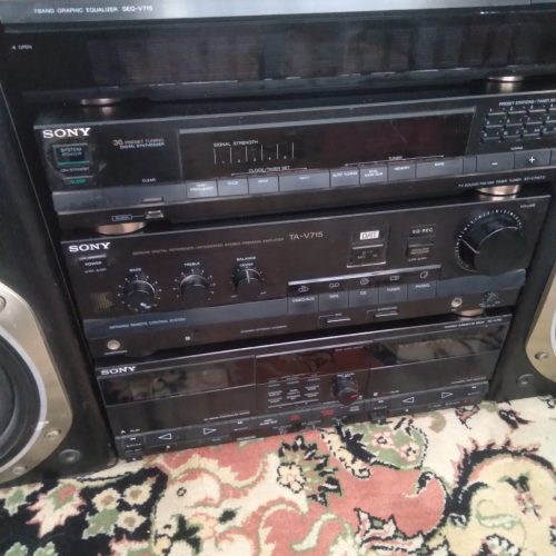 استریوکاست قدیمی 4 طبقه سونی TA-V715
