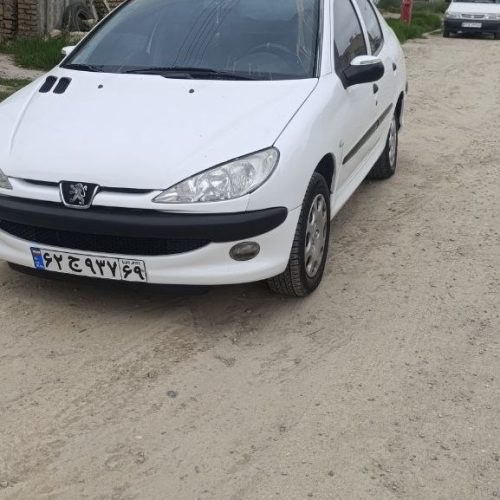 پژو206 صندوق دار دوگانه فابریک
