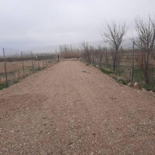 زمین در روستای سرچمن