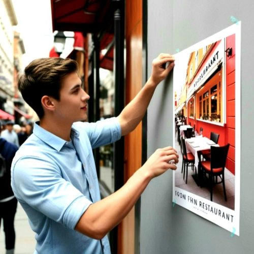 تراکت پخش کن هستم