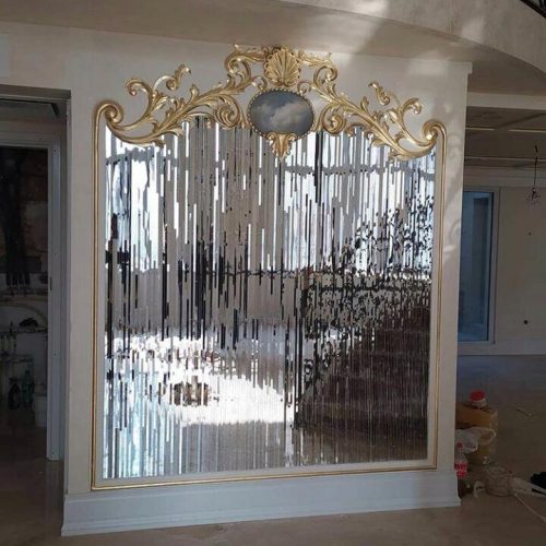 تولید آینه های تزئینی با دستگاه تمام اتومات