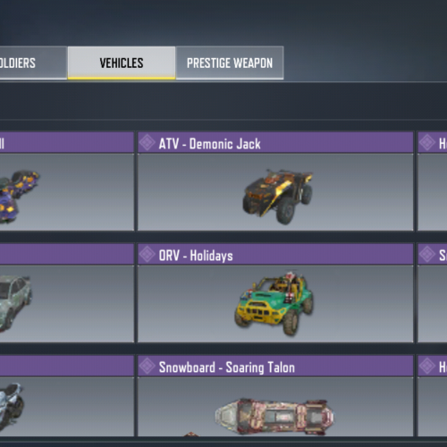 اکانت کالاف لول 400  7بار مولتی لجند شده و 11بار بتل لجند شده و هرکدام یک بار لجند 2شده اند