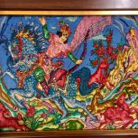 تابلو فرش دستبافت