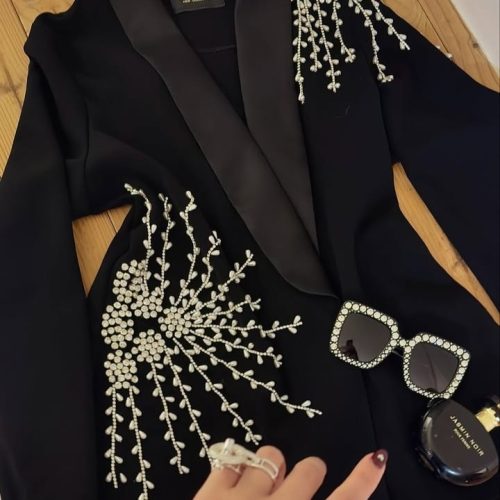 مانتو.کت شیک جواهردوزی