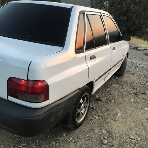 پراید مدل 83دوتیکه رنگ