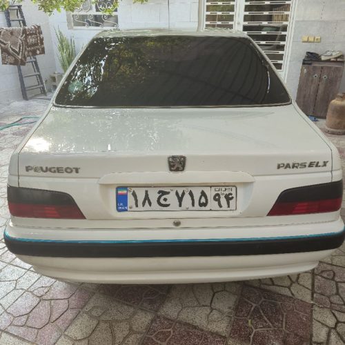فروش پژو پارس سفید مدل 99