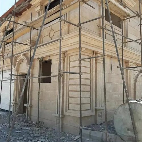 اجرای نمای ساختمان باتضمین کیفیت در اجرا.