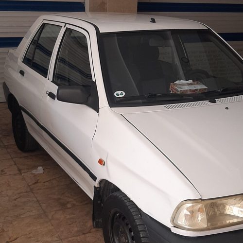 پراید هاچبک سفید مدل 96