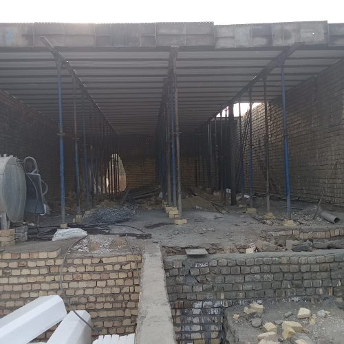 تیرچه و اجرایی سقف با مصالح